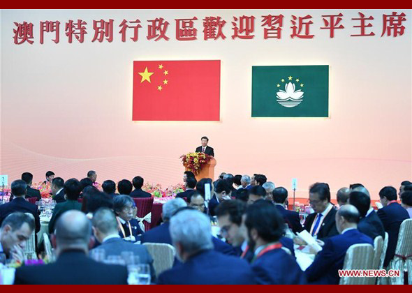 President Xi Commends Macao's 